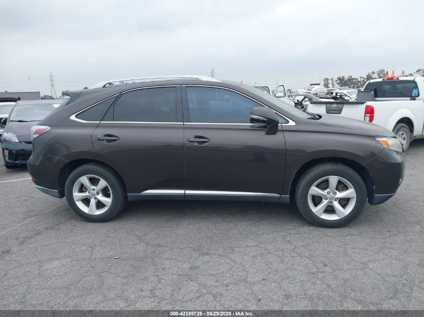 2010 Lexus Rx 350 VIN: 2T2ZK1BA9AC012227 Lot: 42359726