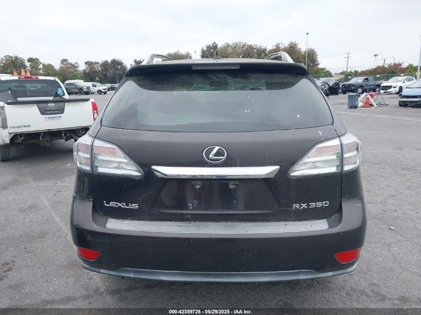 2010 Lexus Rx 350 VIN: 2T2ZK1BA9AC012227 Lot: 42359726