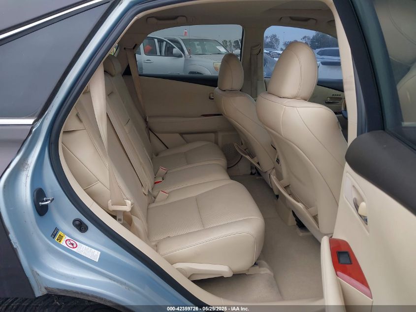 2010 Lexus Rx 350 VIN: 2T2ZK1BA9AC012227 Lot: 42359726