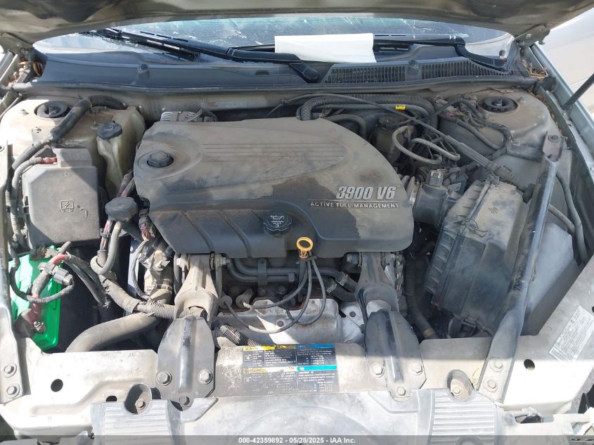 2008 Chevrolet Impala Ltz VIN: 2G1WU583381260069 Lot: 42359892