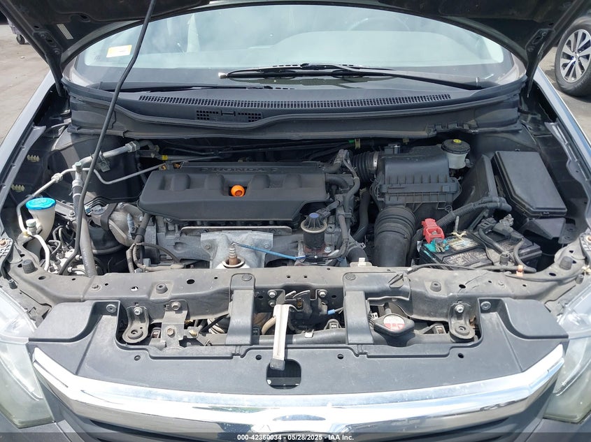 2012 HONDA CIVIC VIN: 2HGFB2F80CH500318