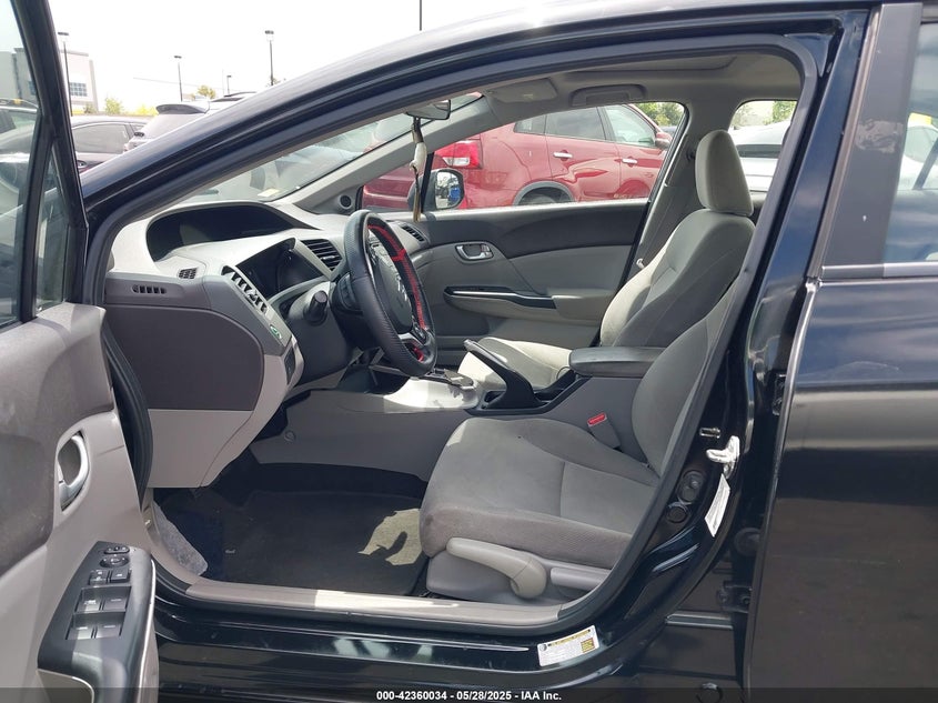 2012 HONDA CIVIC VIN: 2HGFB2F80CH500318