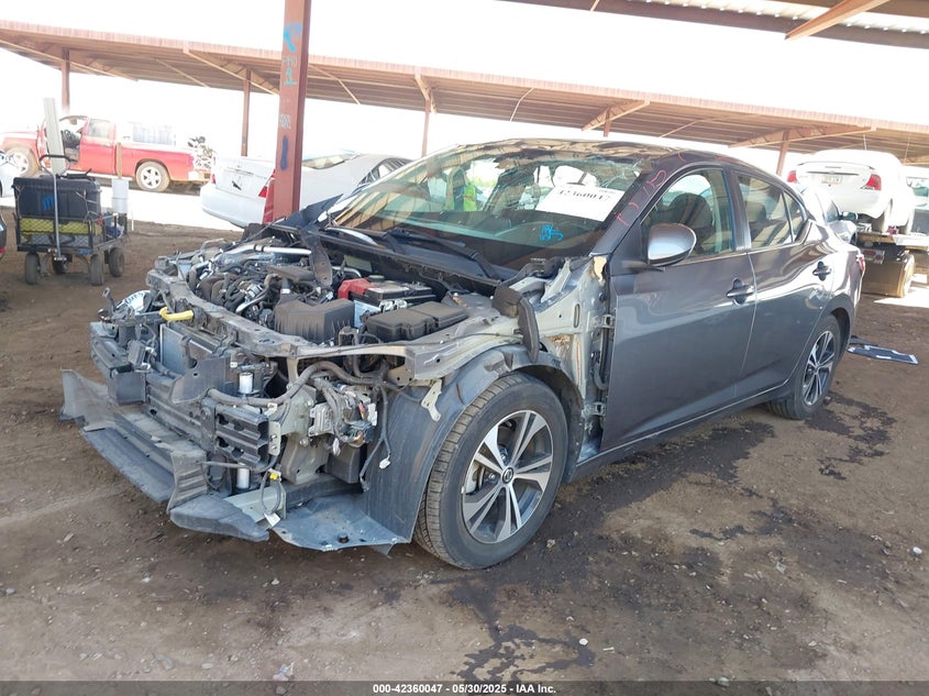 2021 NISSAN SENTRA VIN: 3N1AB8CV6MY269509