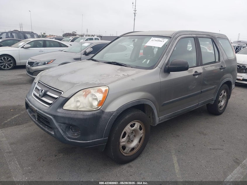 2006 HONDA CR-V VIN: JHLRD68586C010378