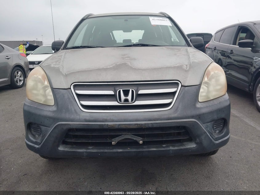2006 HONDA CR-V VIN: JHLRD68586C010378