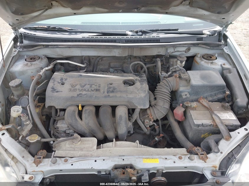 2007 TOYOTA COROLLA VIN: 2T1BR32E87C813644