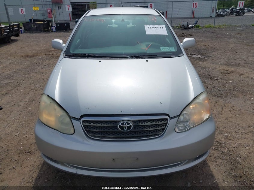 2007 TOYOTA COROLLA VIN: 2T1BR32E87C813644