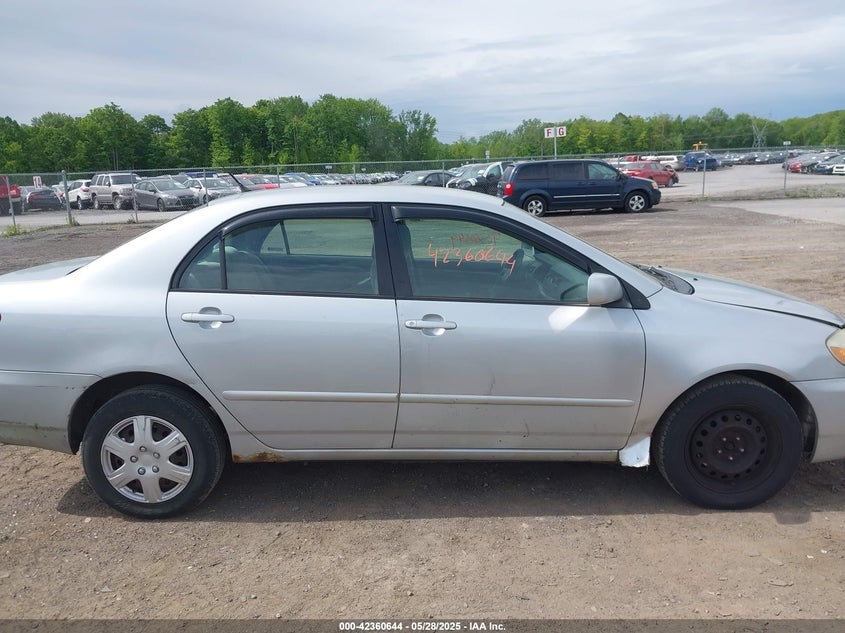 2007 TOYOTA COROLLA VIN: 2T1BR32E87C813644