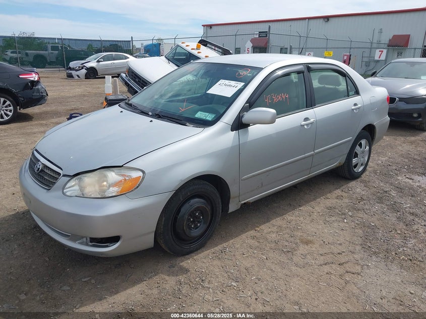 2007 TOYOTA COROLLA VIN: 2T1BR32E87C813644