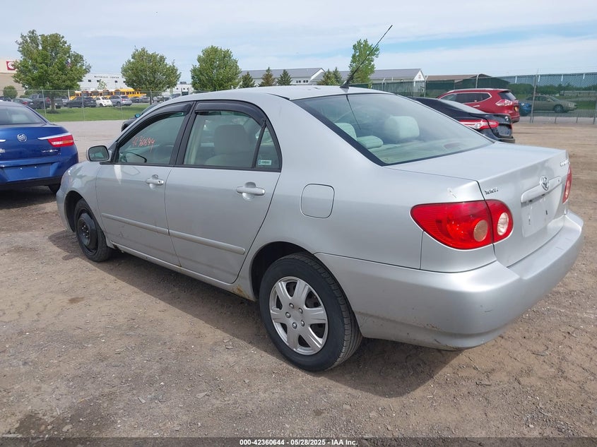 2007 TOYOTA COROLLA VIN: 2T1BR32E87C813644