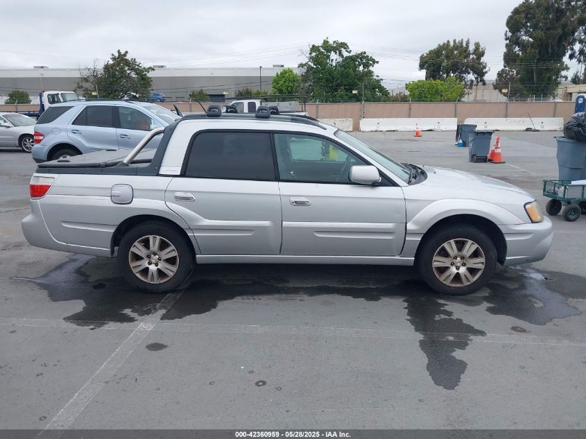 2006 Subaru Baja Turbo VIN: 4S4BT63C965107080 Lot: 42360959