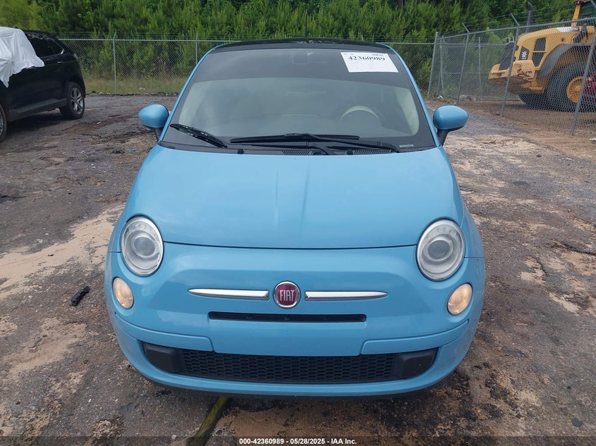 2017 FIAT 500 VIN: 3C3CFFKR1HT586401