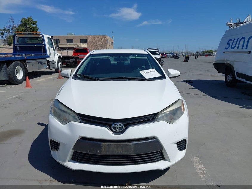 2016 TOYOTA COROLLA LE - 5YFBURHE3GP460321