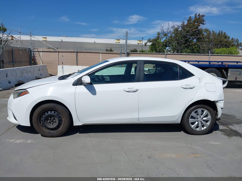 2016 TOYOTA COROLLA LE - 5YFBURHE3GP460321