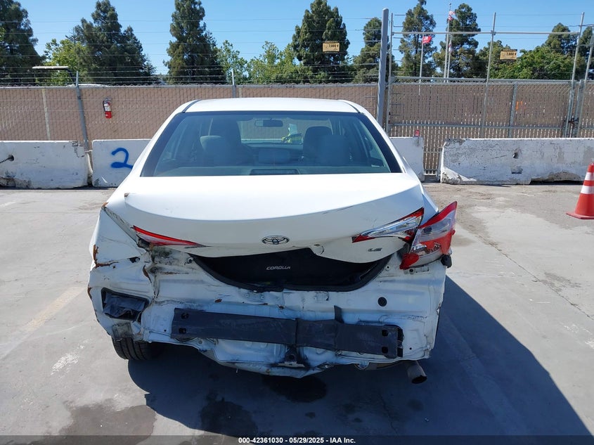 2016 TOYOTA COROLLA LE - 5YFBURHE3GP460321