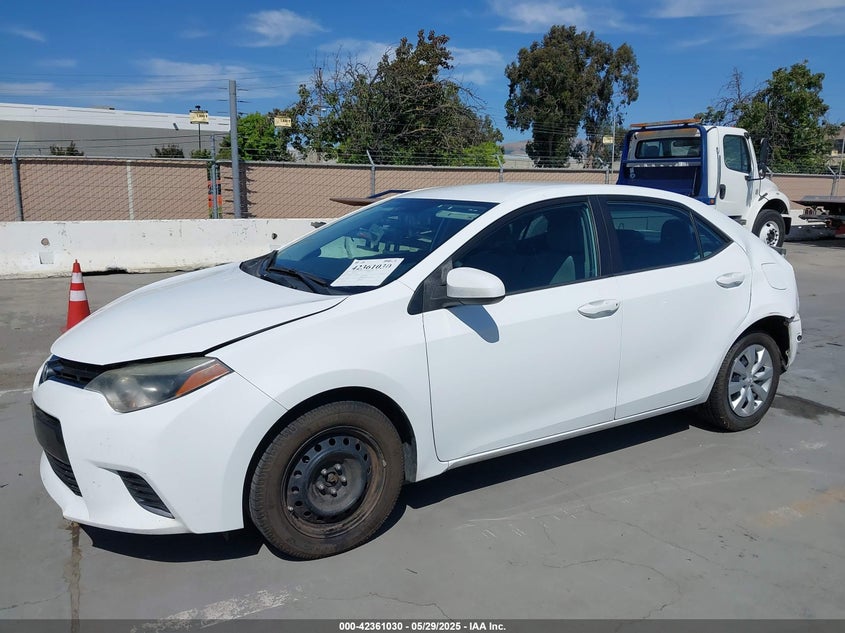 2016 TOYOTA COROLLA LE - 5YFBURHE3GP460321