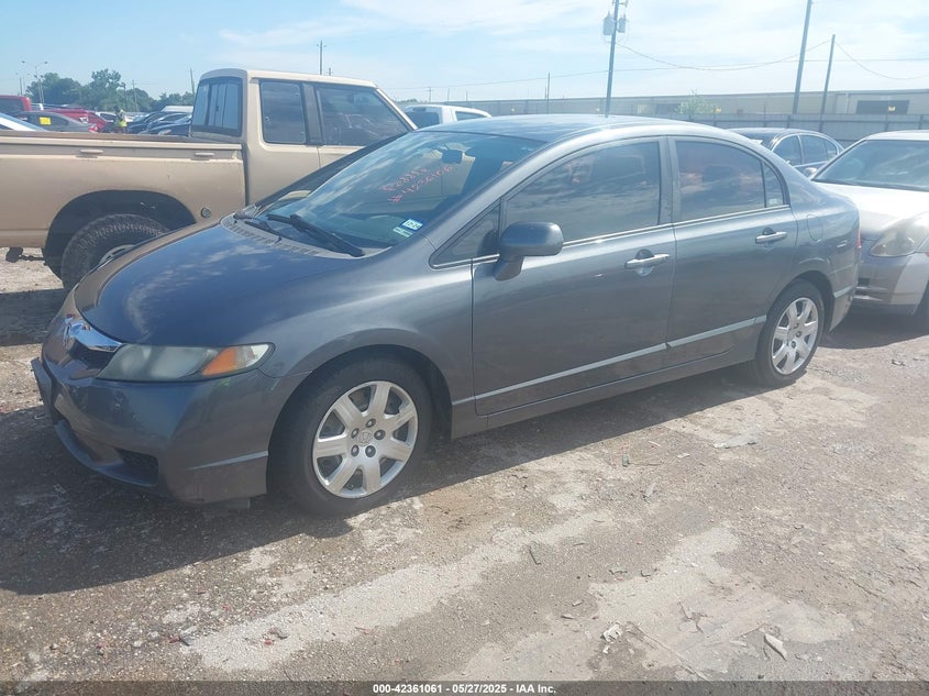 2009 HONDA CIVIC VIN: 19XFA16589E035406