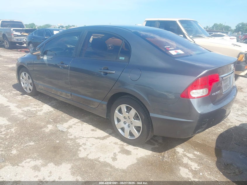 2009 HONDA CIVIC VIN: 19XFA16589E035406