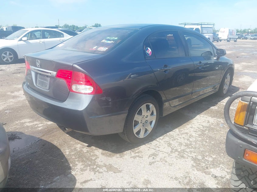 2009 HONDA CIVIC VIN: 19XFA16589E035406