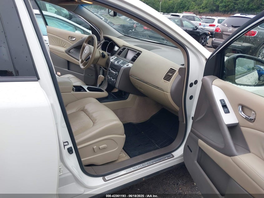 2010 NISSAN MURANO VIN: JN8AZ1MW2AW123414
