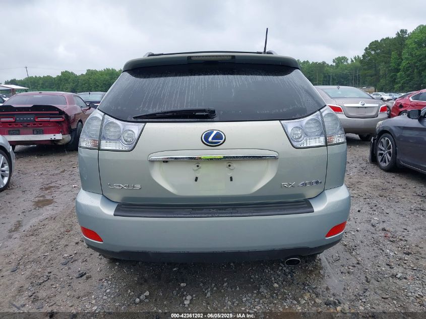 2008 Lexus Rx 400H VIN: JTJGW31U182008380 Lot: 42361202