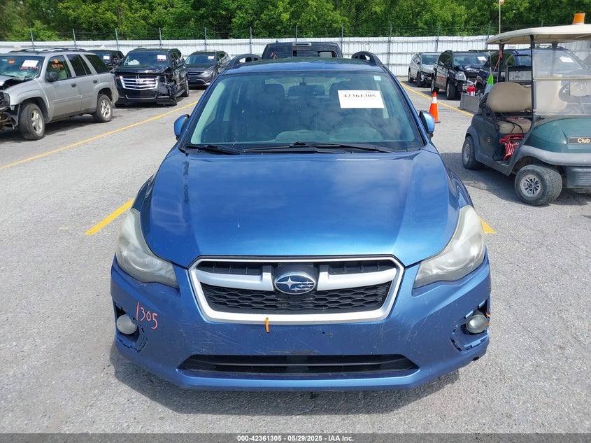 2014 SUBARU IMPREZA VIN: JF1GPAR6XEH277762