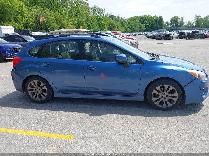 2014 SUBARU IMPREZA VIN: JF1GPAR6XEH277762