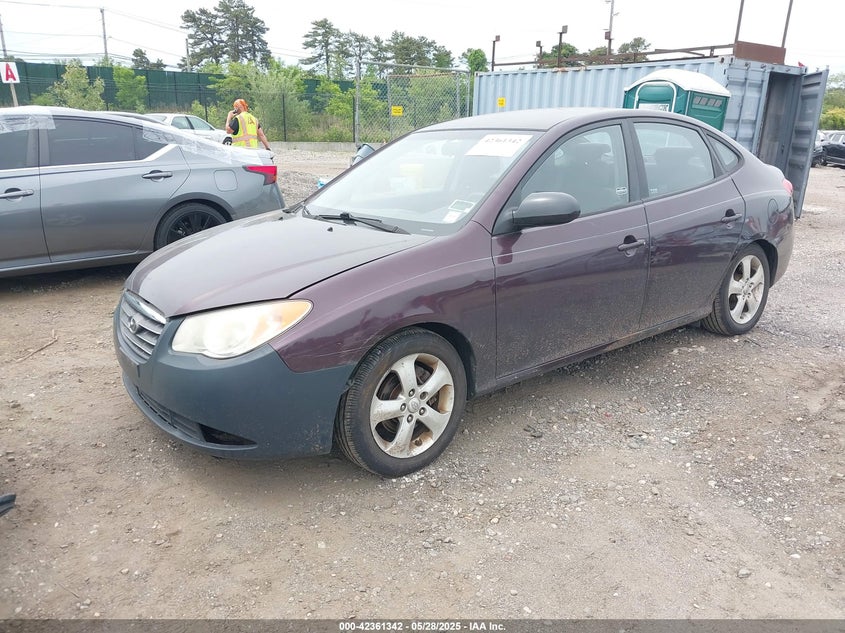 KMHDU46D68U518573 2008 HYUNDAI ELANTRA photo no. 2