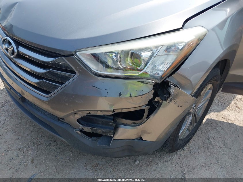 2016 HYUNDAI SANTA FE SPORT VIN: 5XYZT3LB3GG343435