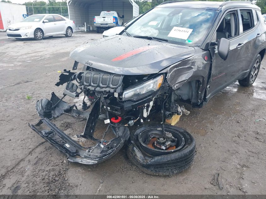 2022 Jeep Compass Trailhawk 4X4 VIN: 3C4NJDDB6NT105934 Lot: 42361551