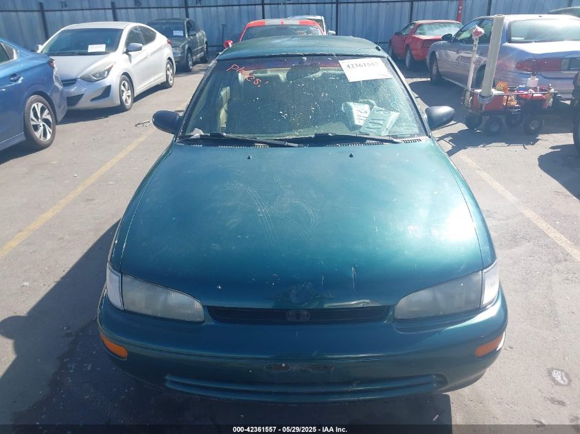 1996 Geo Prizm Lsi VIN: 1Y1SK5261TZ025745 Lot: 42361557