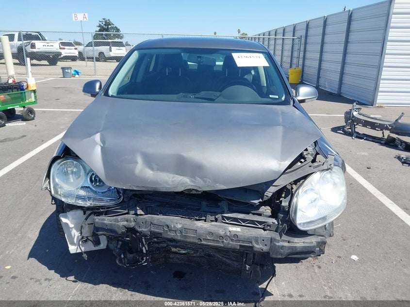2010 VOLKSWAGEN JETTA VIN: 3VWRZ7AJ8AM107256