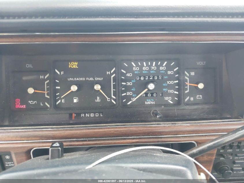 1990 Chrysler Salon VIN: 1C3XC46RXLD748940 Lot: 42361597