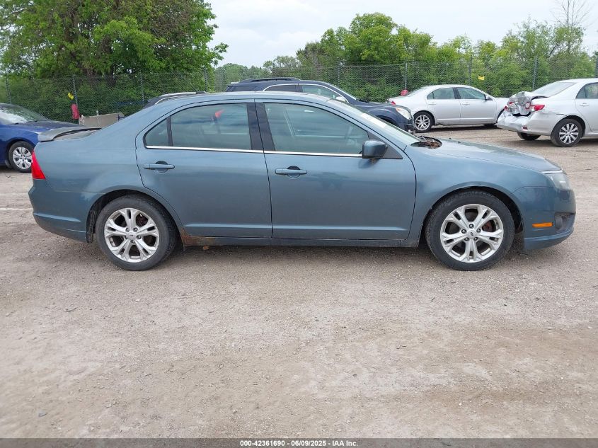 2012 Ford Fusion VIN: 3FAHPOHA6CR174886 Lot: 42361690