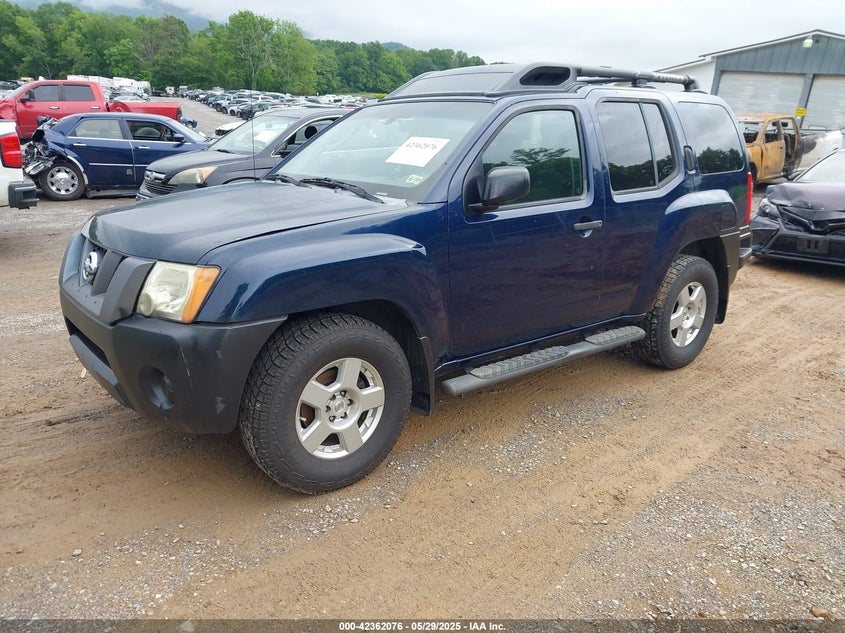 2008 NISSAN XTERRA VIN: 5N1AN08U58C520603