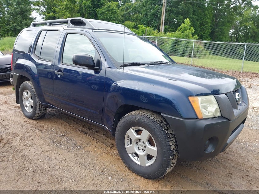 2008 NISSAN XTERRA VIN: 5N1AN08U58C520603