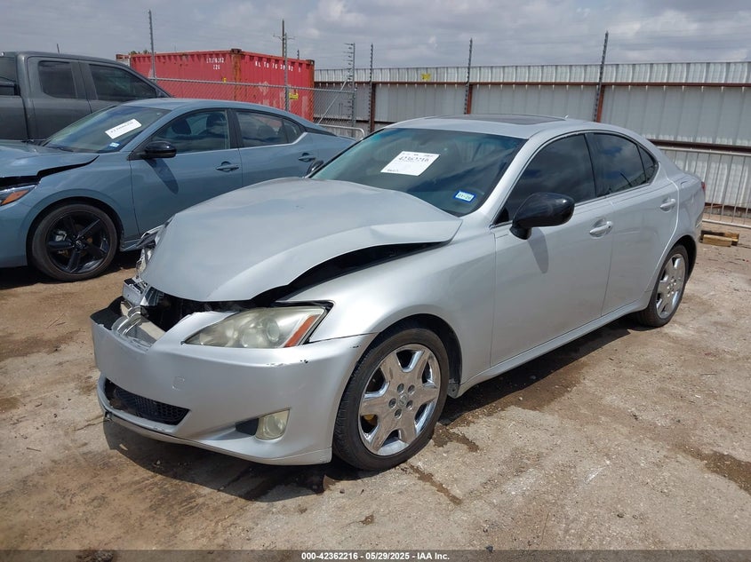 2008 LEXUS IS VIN: JTHCK262282024018