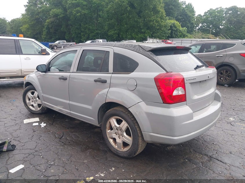 2008 DODGE CALIBER VIN: 1B3HB48B68D739390