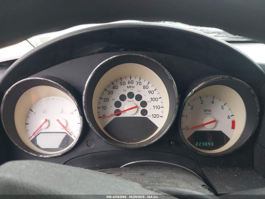 2008 DODGE CALIBER VIN: 1B3HB48B68D739390