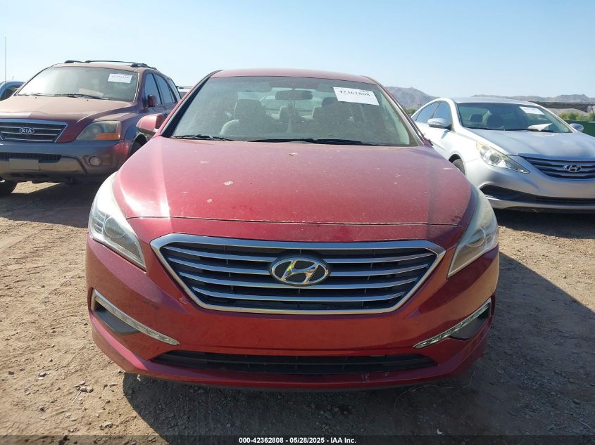 2015 Hyundai Sonata Se VIN: 5NPE24AF4FH049241 Lot: 42362808