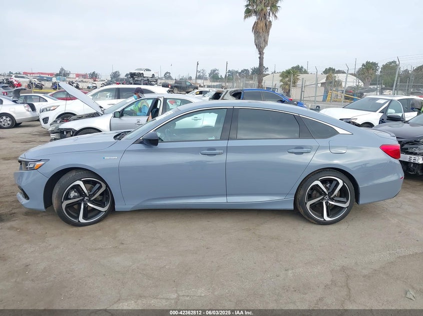 2022 HONDA ACCORD HYBRID SPORT - 1HGCV3F20NA020227
