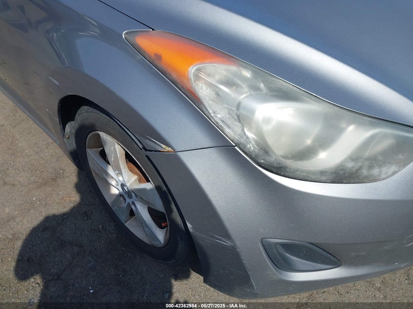 2011 HYUNDAI ELANTRA VIN: KMHDH4AE6BU104186