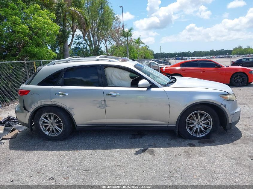 2005 Infiniti Fx35 VIN: JNRAS08W85X210612 Lot: 42363099