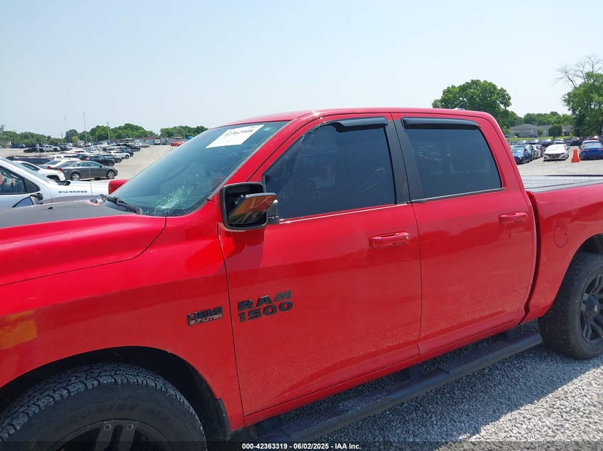 2016 RAM 1500 SPORT - 1C6RR7MT9GS259800