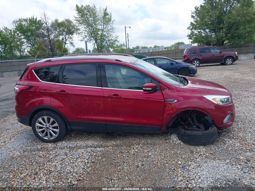 2017 FORD ESCAPE TITANIUM - 1FMCU9J93HUE54665