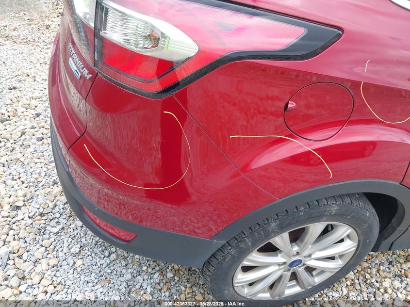 2017 FORD ESCAPE TITANIUM - 1FMCU9J93HUE54665