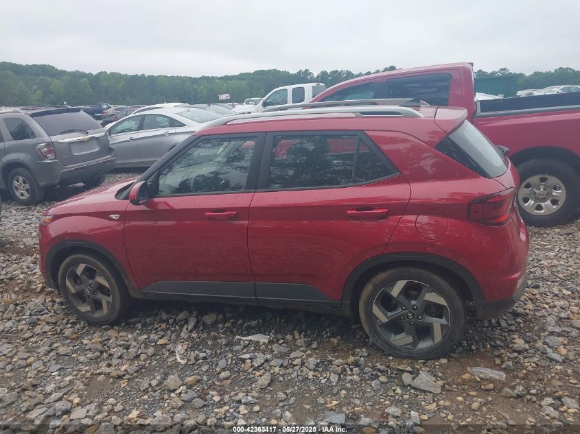 2022 Hyundai Venue Sel VIN: KMHRC8A3XNU132443 Lot: 42363417