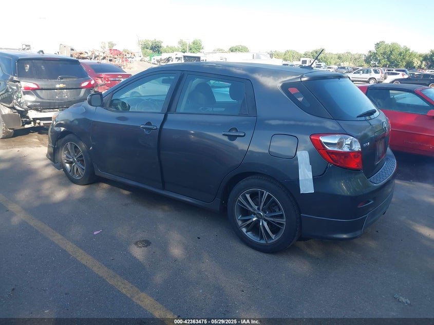 2009 TOYOTA MATRIX VIN: 2T1KE40E89C006533