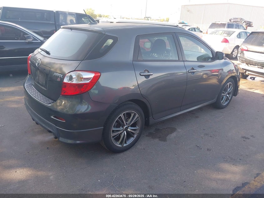 2009 TOYOTA MATRIX VIN: 2T1KE40E89C006533