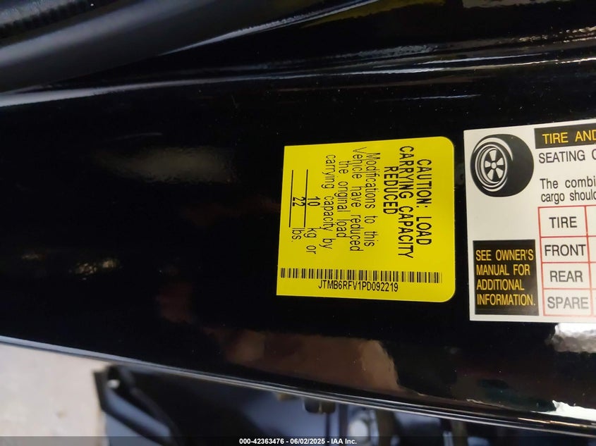 2023 TOYOTA RAV4 HYBRID XLE PREMIUM - JTMB6RFV1PD092219